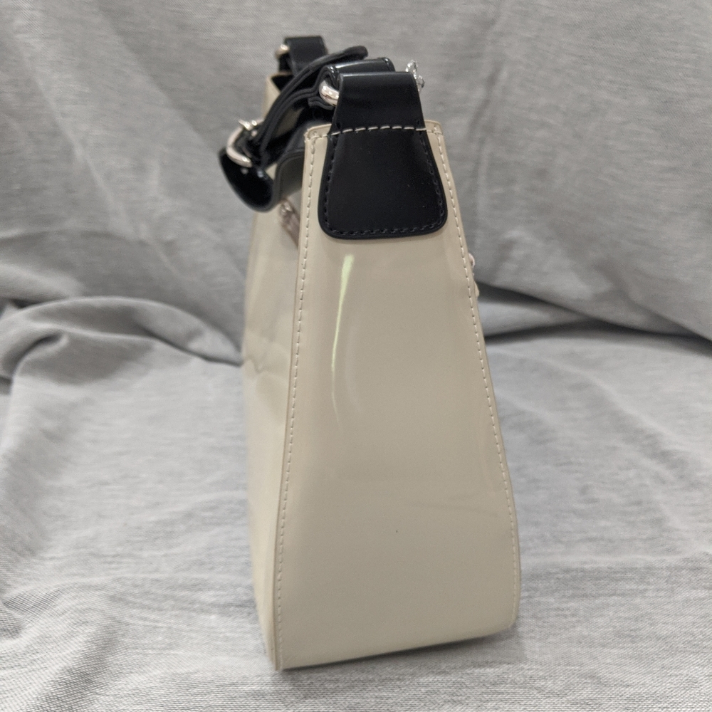 NWT Beijo "Celebrity Appeal” handbag Winter White - Picture 6 of 9